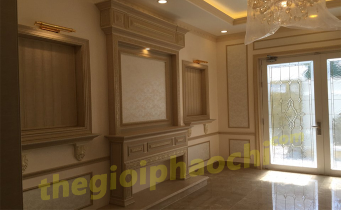 Thi Công Phào Chỉ Nhựa Biệt Thự Hải Vương Quận 2